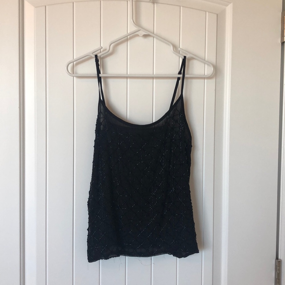 Forever 21 beaded spaghetti strapped tank